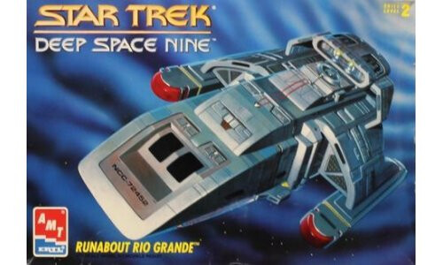 AMT Models 1:32 Startrek DS9 Rio Grande Runabout AMT1084