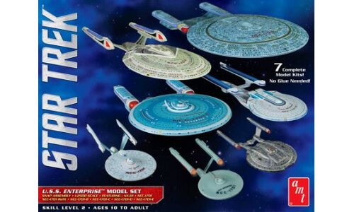 AMT Models 1/2500 StarTrek USS Enterprise Box Set 954