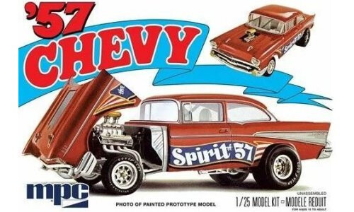 MPC Models 1957 Chevy Flip Nose Spirit Of 57 MPC904