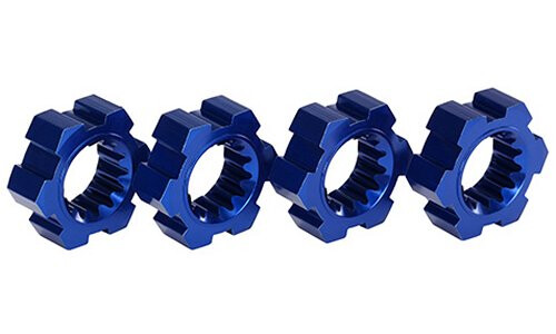 Traxxas Wheel Hubs Blue Aluminum Blue 7756X