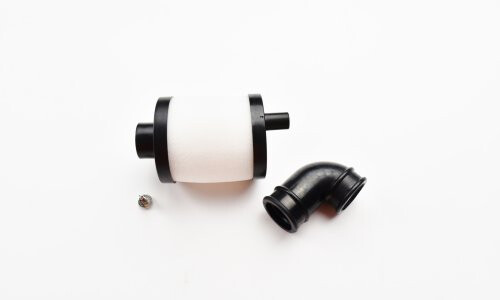 Ming Yang 1/8 Air Filter Black Short Black elbow MY5014-1S