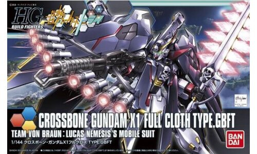 Bandai HGBF 1/144 Crossbone Gundam X1 Full Cloth G5057720