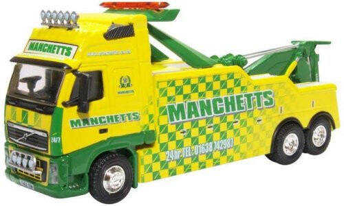 Oxford Diecast Volvo FH Boniface Recovery Truck Manchetts 76VOL08REC