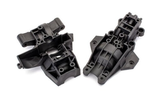 Traxxas Bulkhead rear upper and lower 8928