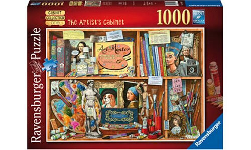 Ravensburger The Artist's Cabinet 1000pc RB14997-1