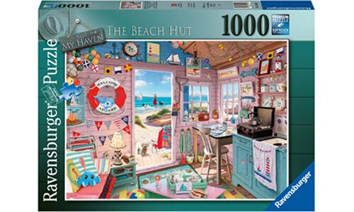 Ravensburger My Haven No7  The Beach Hut 1000pc RB15000-7