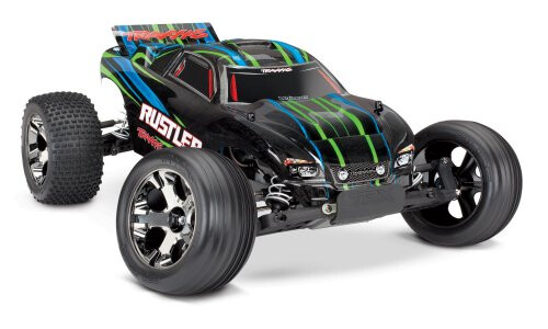 Traxxas Rustler 2WD VXL RC Stadium Truck 39-37076-4GRN