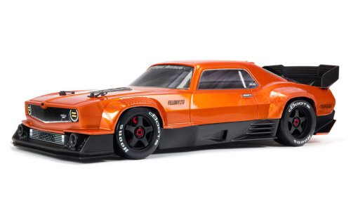 Arrma 1/7 FELONY 6S BLX Street Bash All-Road Muscle Car Orange ARA7617V2T2