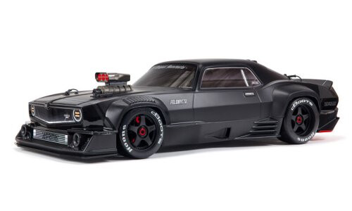 Arrma 1/7 FELONY 6S BLX Street Bash All-Road Muscle Car RTR Black ARA7617V2T1