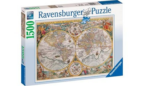 Ravensburger Historical Map Puzzle 1500pc RB16381-6