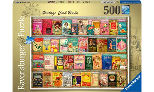 Ravensburger Vintage Cookbooks 500pc RB16412-7