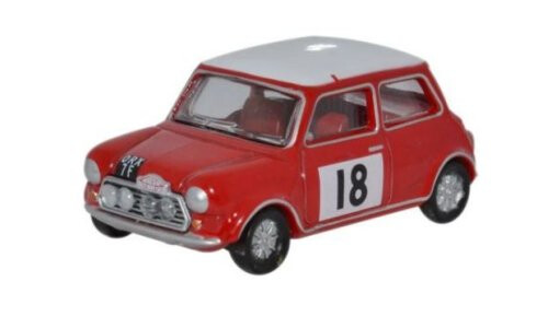 Oxford Diecast Mini Cooper S MkII 1968 Monte Carlo Rally 76MCS001