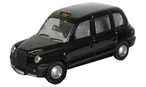 Oxford Diecast Black TX Taxi 76TX4001