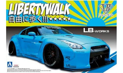 Aoshima 1/24 LB WORKS R35 GT-R Ver.1 005402