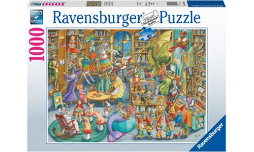 Ravensburger Midnight at the Library 1000pc RB16455-4