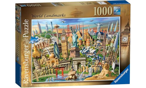 Ravensburger World Landmarks 1000pc RB19890-0