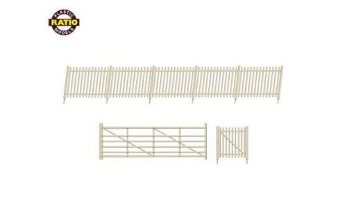 Peco Ratio 432A SR Concrete Pale Fencing ramps and gates RA432A