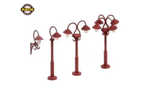 Peco Ratio 453 Swan Necked Lamps RA453