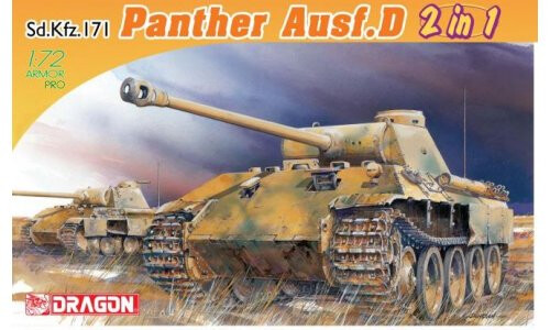 Dragon 1/72 Sd.Kfz.171 Panther Ausf.D (2 in 1) 7547