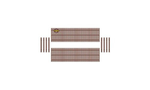 Peco Ratio 437 Wooden Fencing RA437