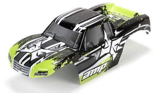 ECX Body Painted Black/green ECX230017