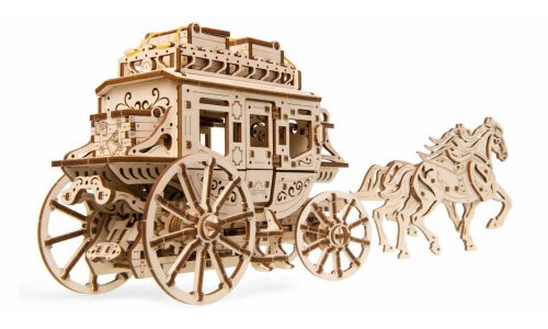 Ugears Stagecoach mechanical model 70030