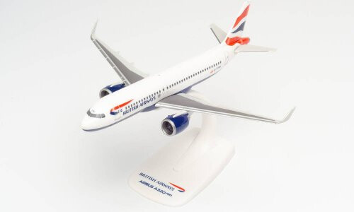 Herpa 1/200 British Airways Airbus A320NEO Diecast Aircraft HE612746