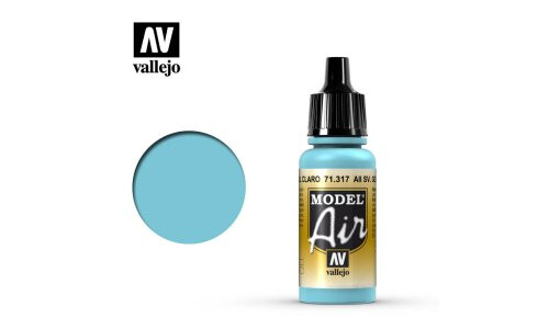 Vallejo AV71317 Model Air AII Sv Gol Light Blue 8429551713177