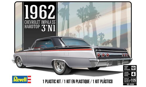 Revell '62 Chevy Impala Hard Top 3'n 1 14466