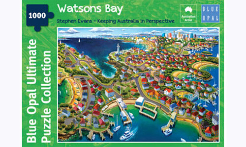 Blue Opal Stephen Evans Watsons Bay 1000pc BL02120-C