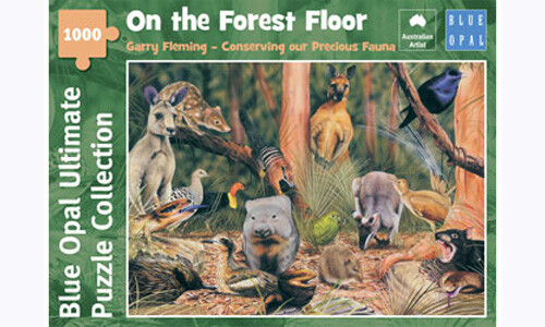 Blue Opal Garry Fleming On the Forest Floor 1000pc BL02128-C