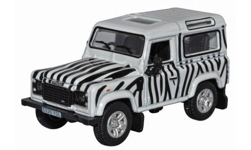 Oxford Diecast Safari Land Rover Defender 90 76LRDF013