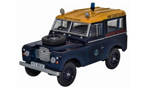 Oxford Diecast Land Rover Series 3 SWB Station Wagon Hm Coastguard 43LR3S007