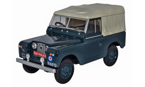 Oxford Diecast Land Rover Series II SWB Canvas RAF Police 43LR2S007