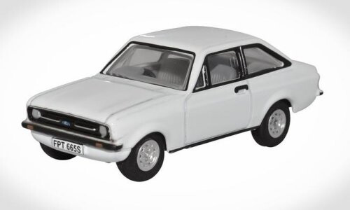 Oxford Diecast Diamond White Ford Escort Mk2 76ESC003