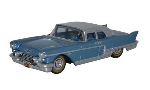 Oxford Diecast Copenhagen Blue Cadillac Eldorado Hard Top 1957 87CE57003