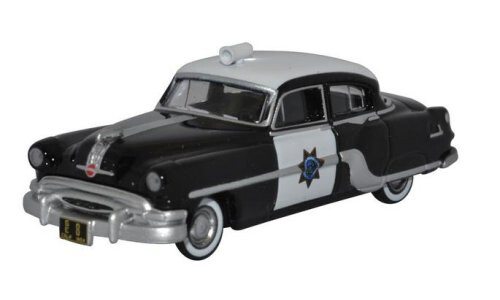 Oxford Diecast California Highway Patrol Pontiac Chieftain 4 Door 1954 87PC54003