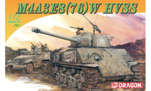 Dragon 1/72 M4A3E8(76)W HVSS 7302