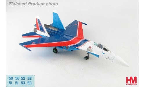 Hobby Master 1/72 SU-35S Flanker E Russian Knights HA5707B