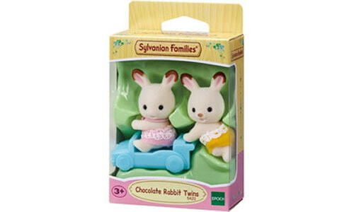 Sylvanian Families Chocolate Rabbit Twins SF5420