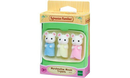 Sylvanian Families Marshmallow Mouse Triplets SF5337