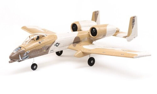 E-flite UMX A-10 Thunderbolt II Twin 30mm EDF Jet BNF Basic EFLU6550