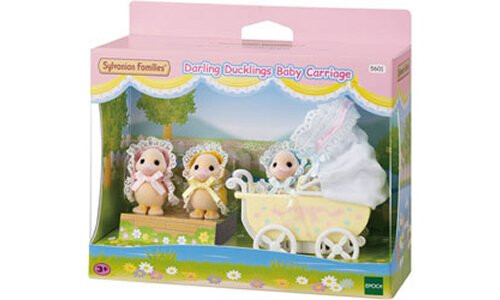 Sylvanian Families Darling Duck Baby Carriage SF5601