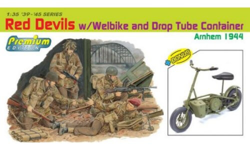 Dragon 1/35 Red Devils w/Welbike 6585