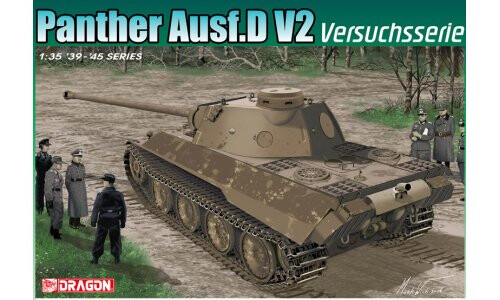 Dragon 1/35 Panther Ausf.D V2 Versuchsserie 6830