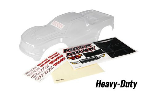 Traxxas Heavy Duty Body Clear MAXX 8914