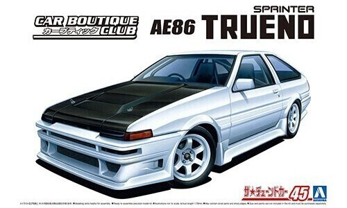 Aoshima 1/24 AE86 Trueno '85 Toyota A005863