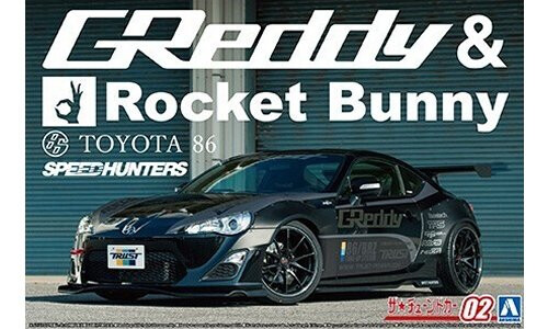 Aoshima 1/24 Toyota 86 '12 Greddy & Rocket Bunny A006187