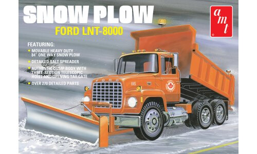 AMT Models 1/25 Ford LNT-8000 Snow Plow 1178