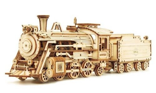 Robotime Diy 1:80 Prime Steam Express Train ROBMC501